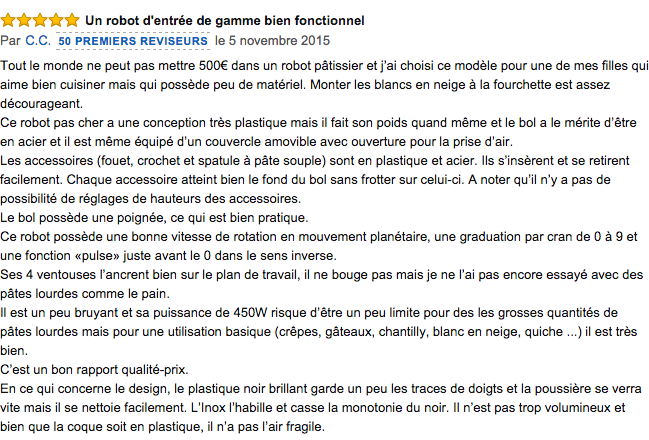 commentaire Duronic SM100