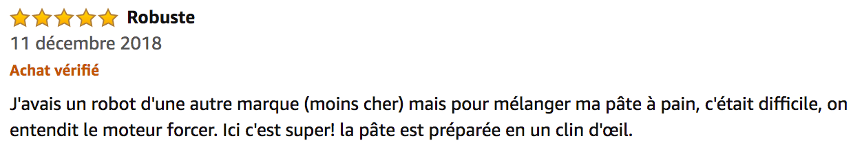 commentaire Kenwood Chef Elite