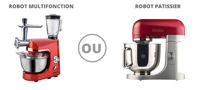 difference robot patissier et robot multifonction